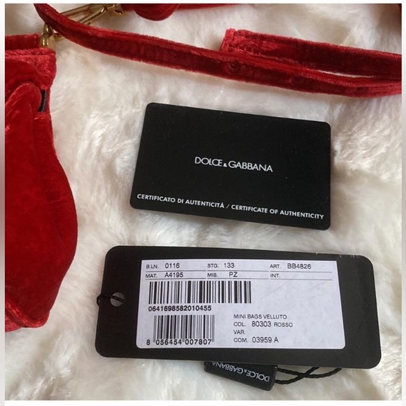 Dolce & Gabbana Red Mini Bag and shoes - Picture 14 of 16